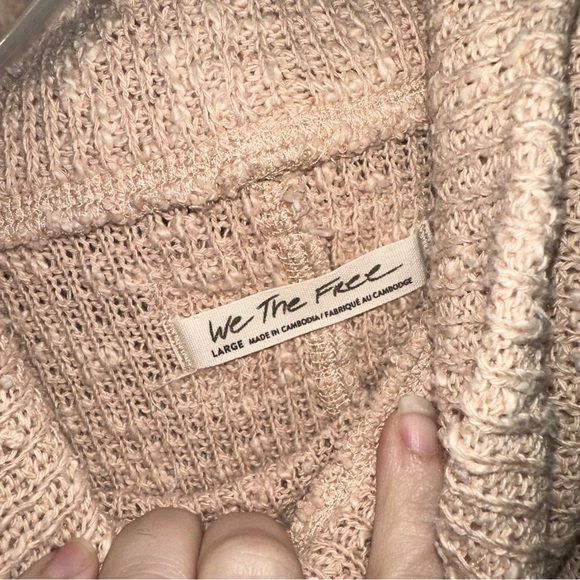 Free People We the Free Tommy Turtleneck Sweater - Picture 4 of 6